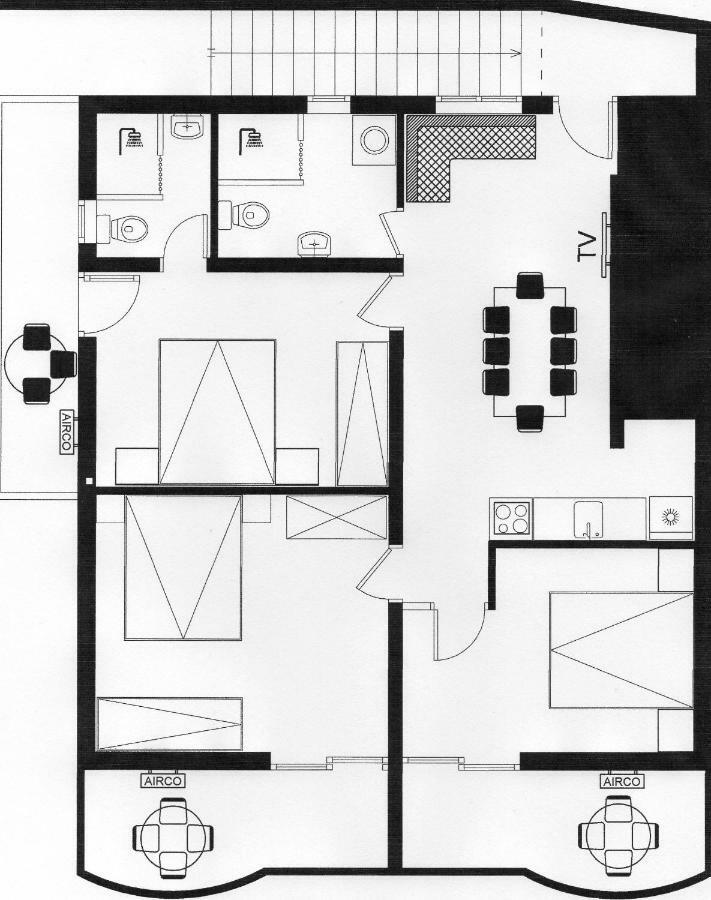 Apartments Coric Baška Voda Rom bilde